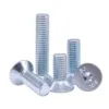 Galvanized White Blue Zinc Plated Flat Socket Head Cap Screw