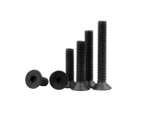 649817754ed26517_404 Black Oxide Flat Socket Head Cap Screw