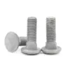 Galvanized carriage bolts
