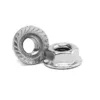 Stainless Steel Hex Flange Nuts