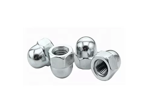 649ab3a5460b2517_404 Galvanized Blue White Zinc Plated Cap Nuts