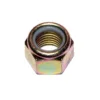 Yellow Zinc Plated Nylon Lock Nuts