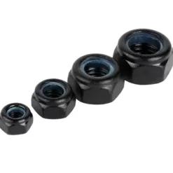 Black Oxide Nylon Lock Nuts