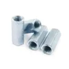 Galvanized Blue White Zinc Plated Coupling Nuts