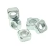 Galvanized Blue White Zinc Plated Square Nuts