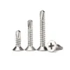 Stainless Steel CSK Flat Head Self-drilling Screws