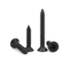 Black CSK Flat Head Self-tapping Screws