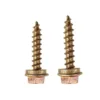 Yellow Zinc Hexagon Head Self-tapping Screws