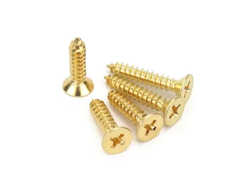 649e854c840d7517_404 Copper Brass CSK Flat Head Self-tapping Screws