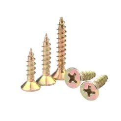 Color Yellow Zinc Plated Drywall Screws