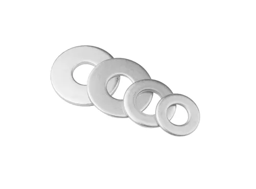 64a27d042f580517_404 Blue White Zinc Plated Flat Washers