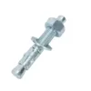 White Blue Zinc Plated Wedge Anchor Bolts