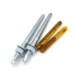 White Blue Zinc Plated Chemical Anchor Bolts