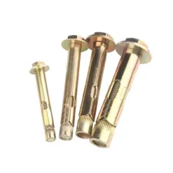 Yellow Zinc Plated Hex Nut Sleeve Anchor Expansion Bolt