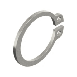 Retaining ring for bores - normal type DIN 472 Spring steel